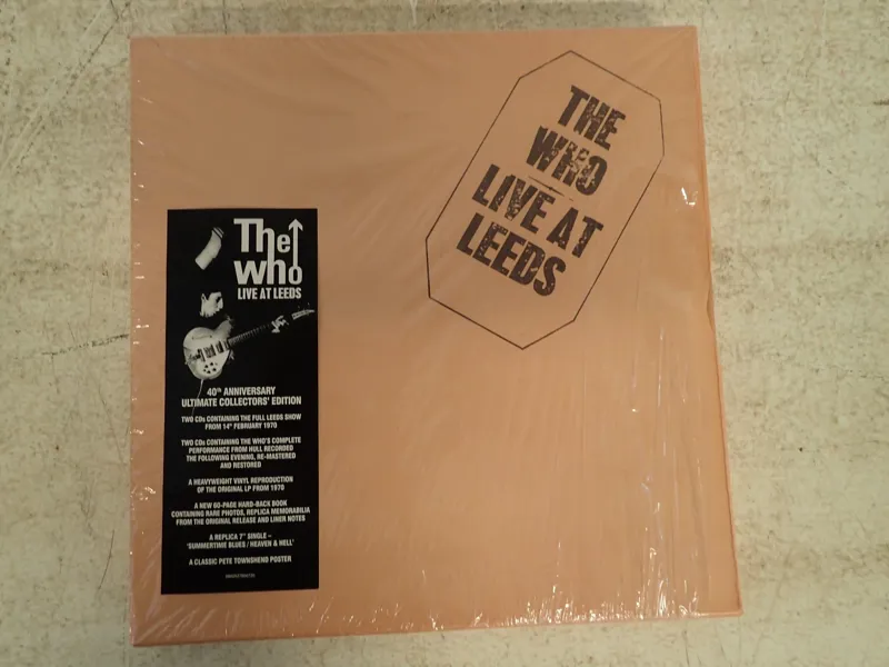 Lp o CD Box The Who "Live at Leeds"
