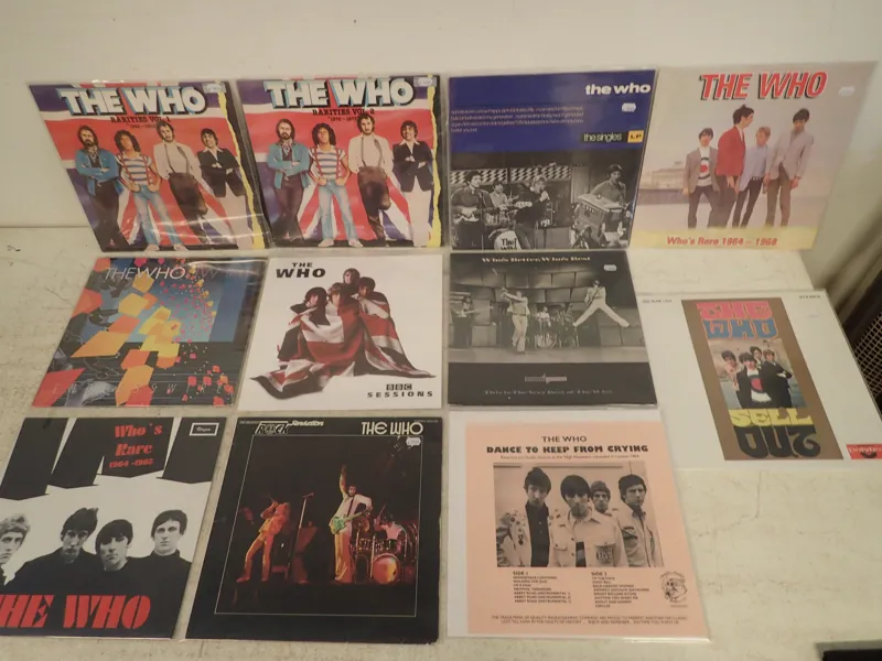 Vinylskivor 11st LP "The Who"