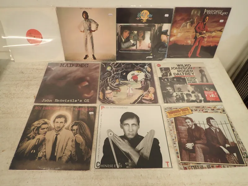 Vinylskivor 10st LP "The Who" m.m