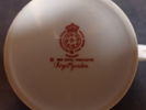 6 st KAFFEKOPPAR med fat "Royal Garden" Royal Worcester, England