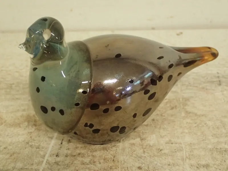 Glasfågel Viasetti OY Finland L:14cm