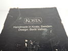 2 st LJUSLYKTOR "Ljushuvud" Bertil Vallien, Kosta