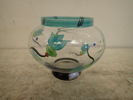 Glasvas UHV Kosta-Boda   H:10cm  D:11,5cm