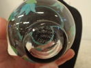 Glasvas UHV Kosta-Boda   H:10cm  D:11,5cm