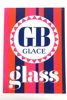 PLÅTSKYLT "GB GLACE"