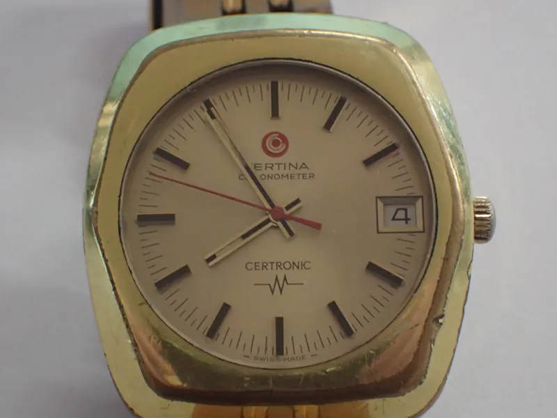 Armbandsur," Certina Chronometer Certronic"