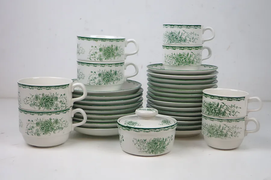 SERVISDELAR KAFFE OCH TE. GRÖN ANNA RÖRSTRAND