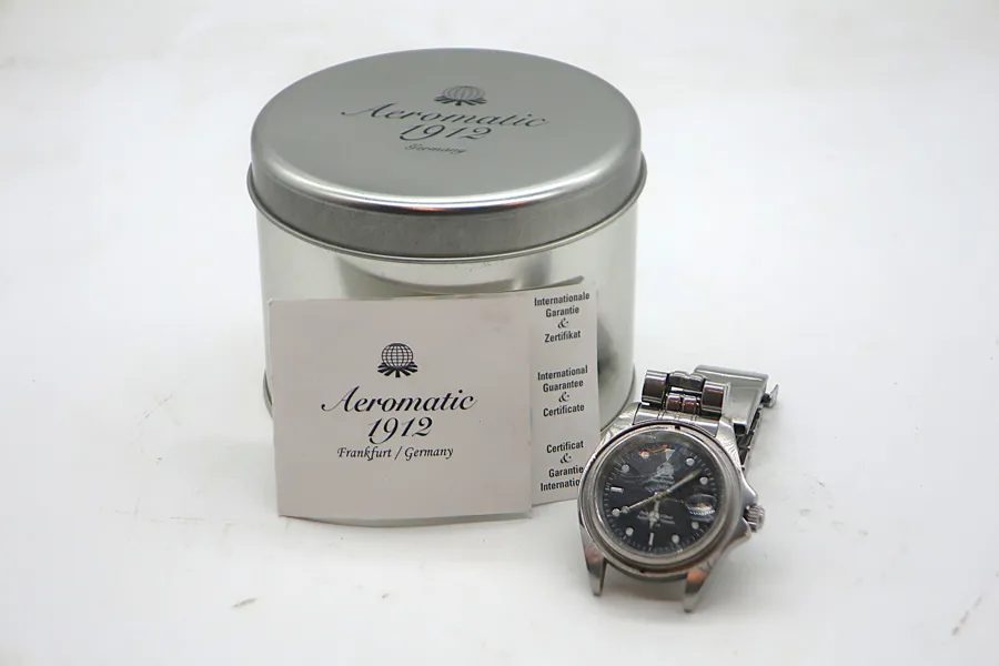 ARMBANDSUR AEROMATIC TAUCHMEISTER 1937