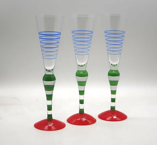 ANNE NILSSON "CLOWN" CHAMPAGNEGLAS 3st