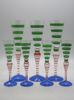 ANNE NILSSON "CLOWN" CHAMPAGNEGLAS 3st OCH SNAPSGLAS 4st