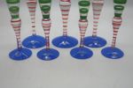 ANNE NILSSON "CLOWN" CHAMPAGNEGLAS 3st OCH SNAPSGLAS 4st