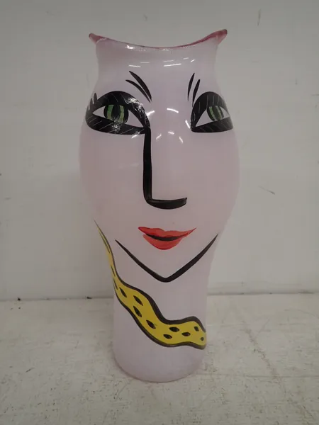 Glasvas Ulrika H.V. Kosta-Boda H:35cm