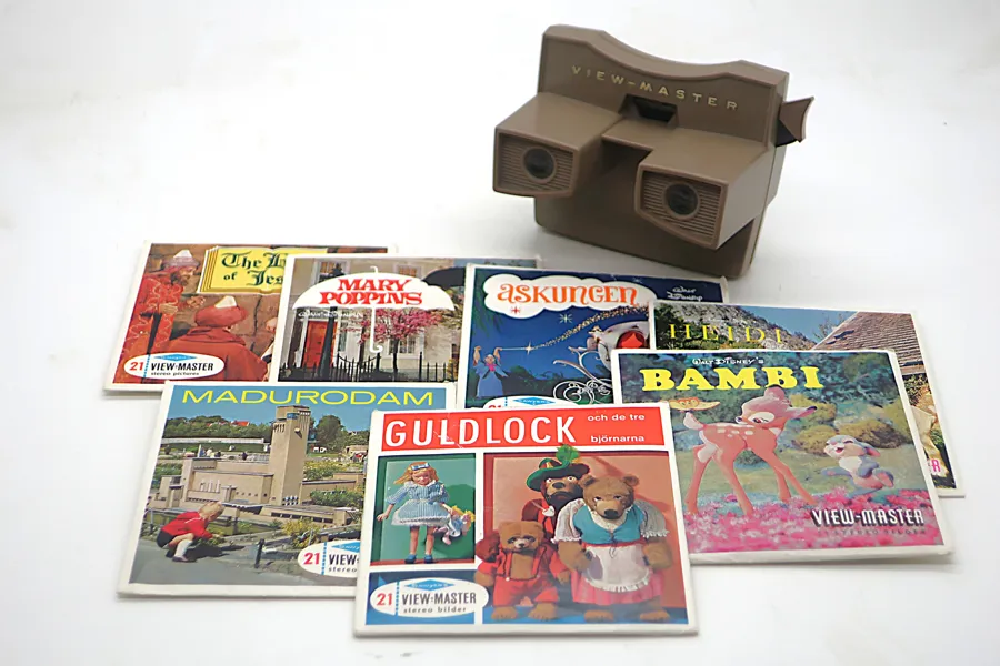 VIEWMASTER MED TILLBEHÖR