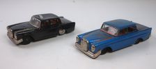 2st PLÅTBILAR. JAPAN 1960-TAL