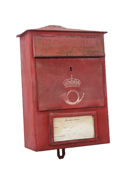ÄLDRE POSTLÅDA. OMNIBUS 1920/1950-TAL