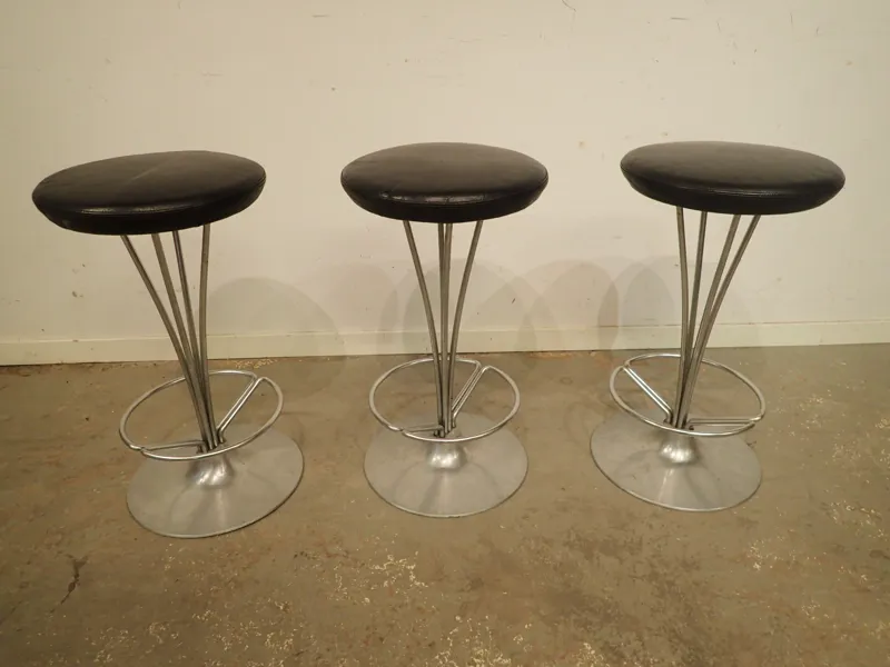 3st barstolar PIET HEIN. Fritz Hansen.