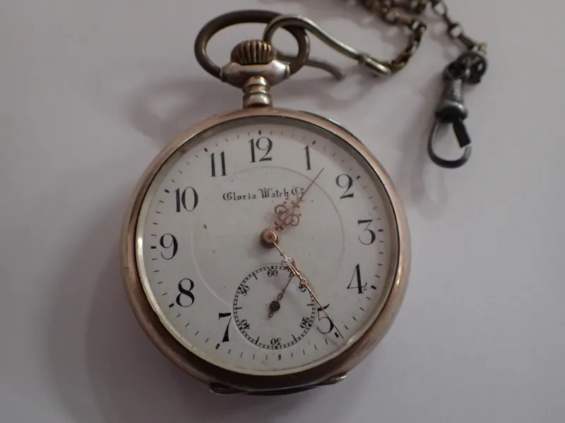 Fickur "Gloria Watch"  i silver     D:50mm