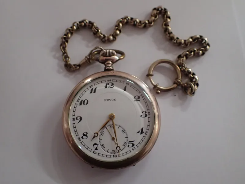 Fickur  "Revue"   i silver     D:50mm