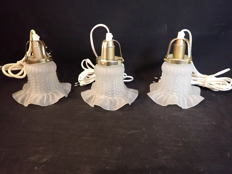 3 st FÖNSTERLAMPOR