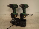 2st skruv/mutterdragare Hitachi 18v med laddare
