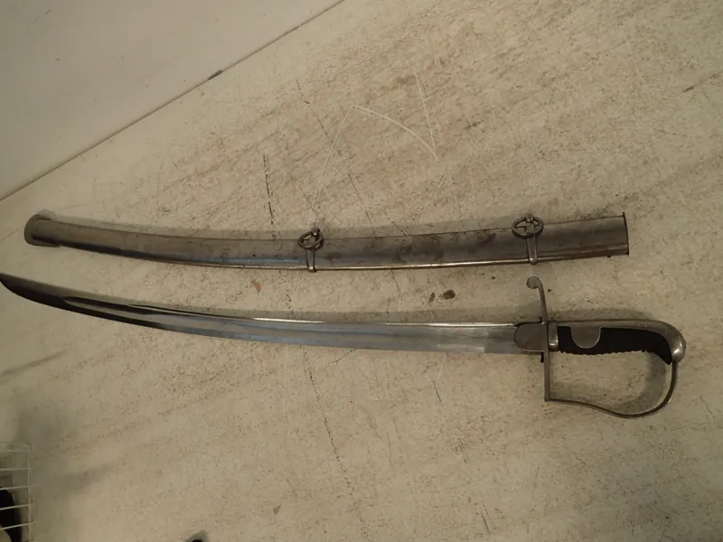 Sabel m1831 med stålbalja L:104cm