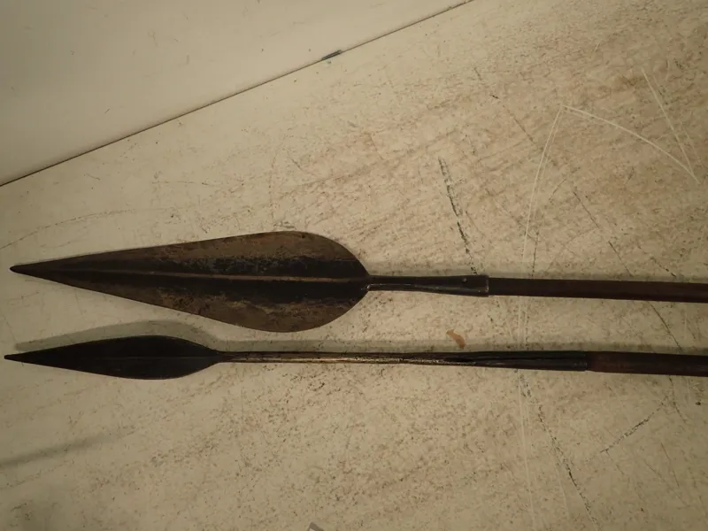 2st Spjut, troligen Afrika 18-1900 tal L:205cm