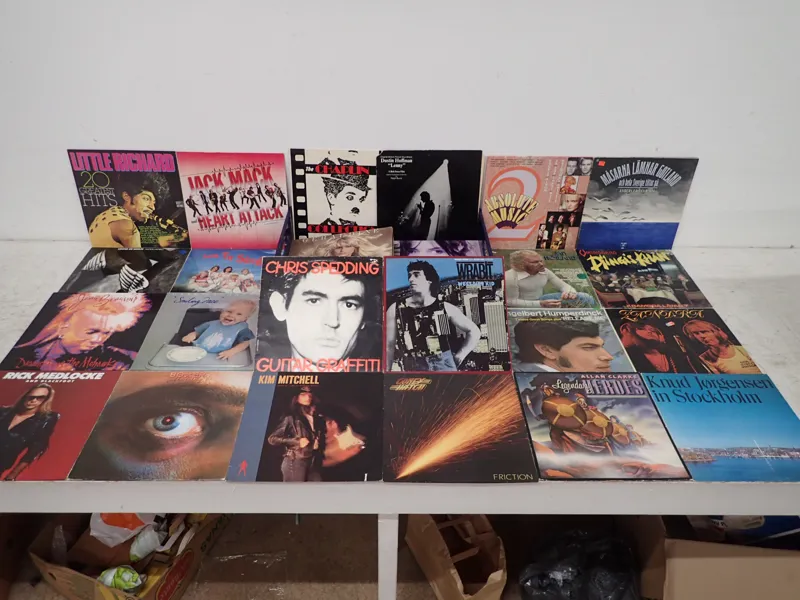 Vinylskivor 50st LP Pop o Rock m.m
