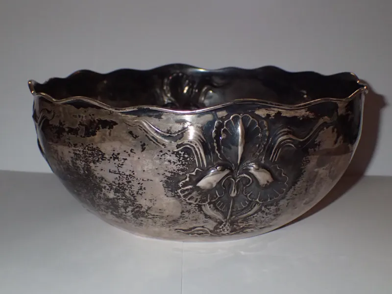 Silverskål 1917 AUW Gävle vikt:362gr