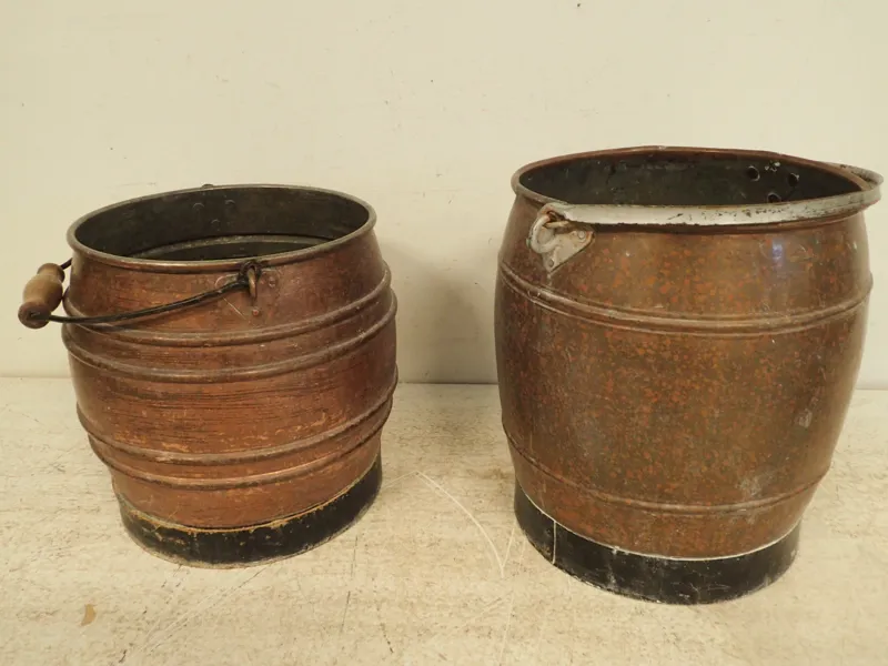2st kopparhinkar H:25-29cm