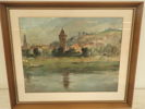 E.Höglund akvarell 43x55cm bildyta