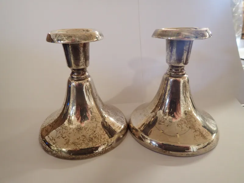 2st ljusstakar i sterling silver 925