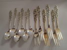 12-delar silverbestick vikt:172gr 830