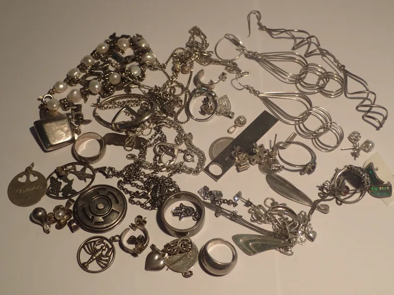 Silversmycken i silver 925 Vikt:182gr