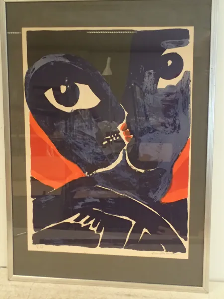 Bengt Lindström Litografi EA 72x52cm bildyta