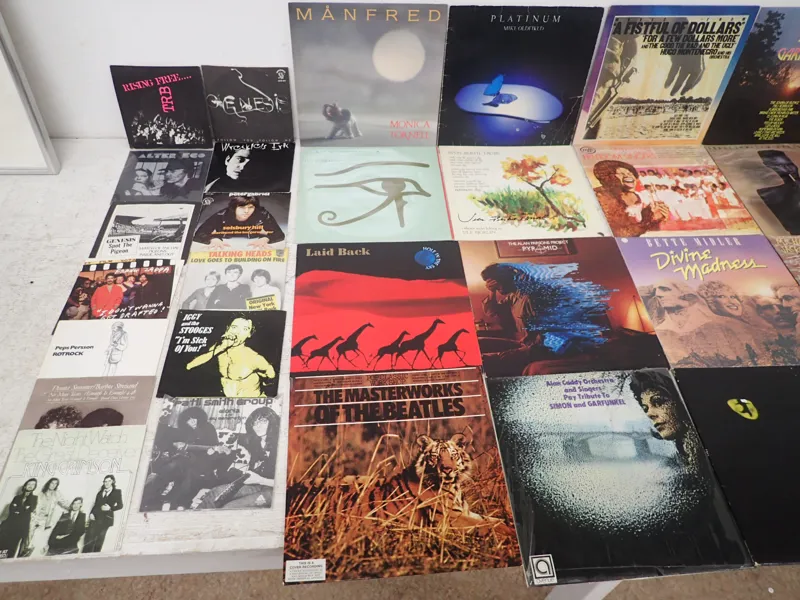 Vinylskivor   LP o singlar