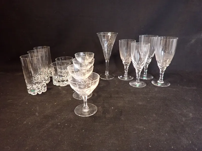 SERVISGLAS bl a "Erik" "Carina" Orrefors