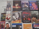 DVD-kassetter mest pop o rock