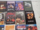 DVD-kassetter mest pop o rock