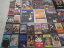 DVD-kassetter mest pop o rock