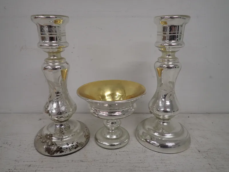 3-delar fasttigmanssilver H:12-26cm