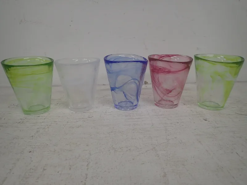 5st glas "Mine" UHV Kosta-Boda H:11cm