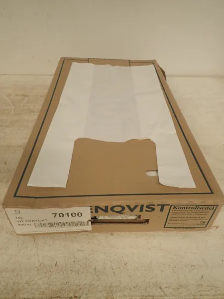 Plastkassar  500st  15 L   vita