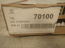 Plastkassar  500st  15 L   vita