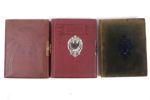 ÄLDRE FOTOALBUM, 3st