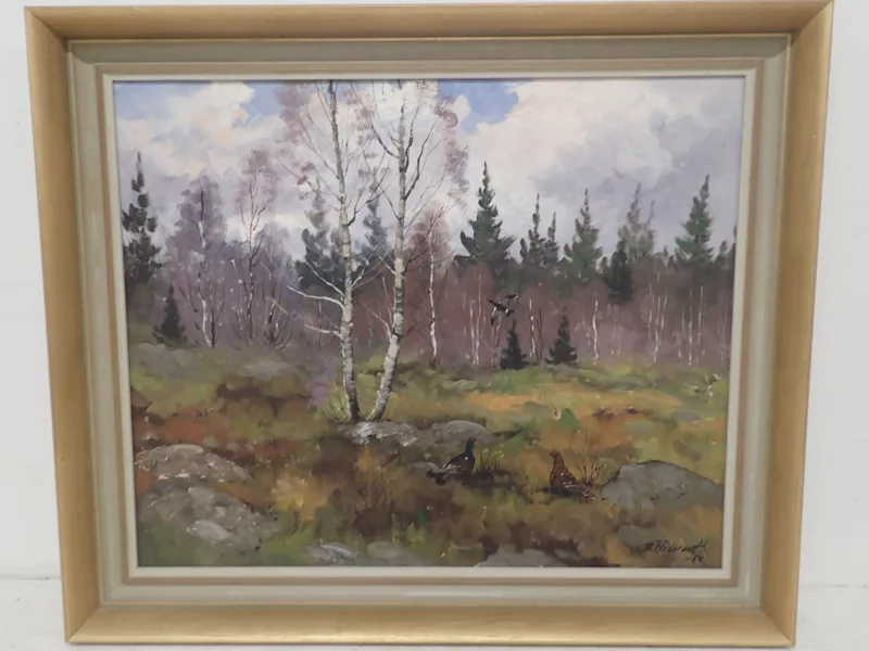 Bertil Widbrant   duk 49x59cm bildyta