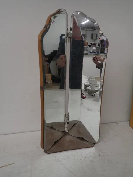 "Hörnspegel"   H:60cm  B:27cm