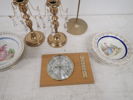 Barometer,ljusstakar m.m
