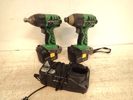 2st skruv/mutterdragare Hitachi 18v med laddare