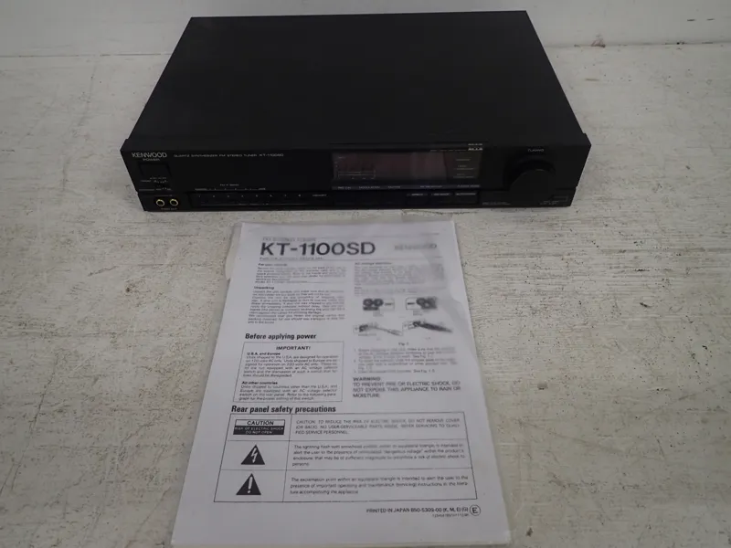 Tuner "Kenwood KT1100SD"