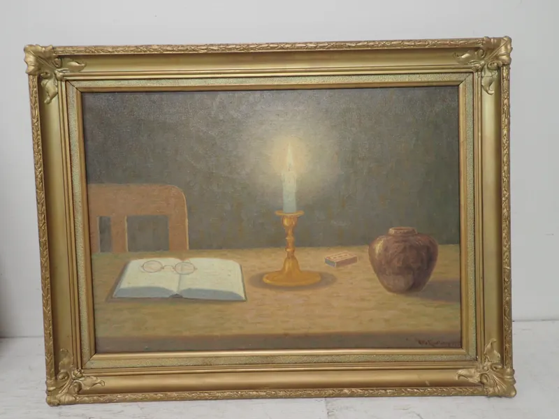 Otto Lindberg 1937  duk 48x68cm